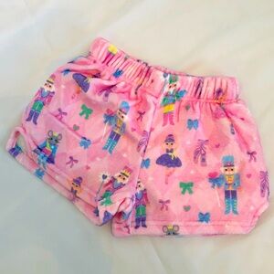 New with tag Iscream 2024 nutcracker girls plush shorts